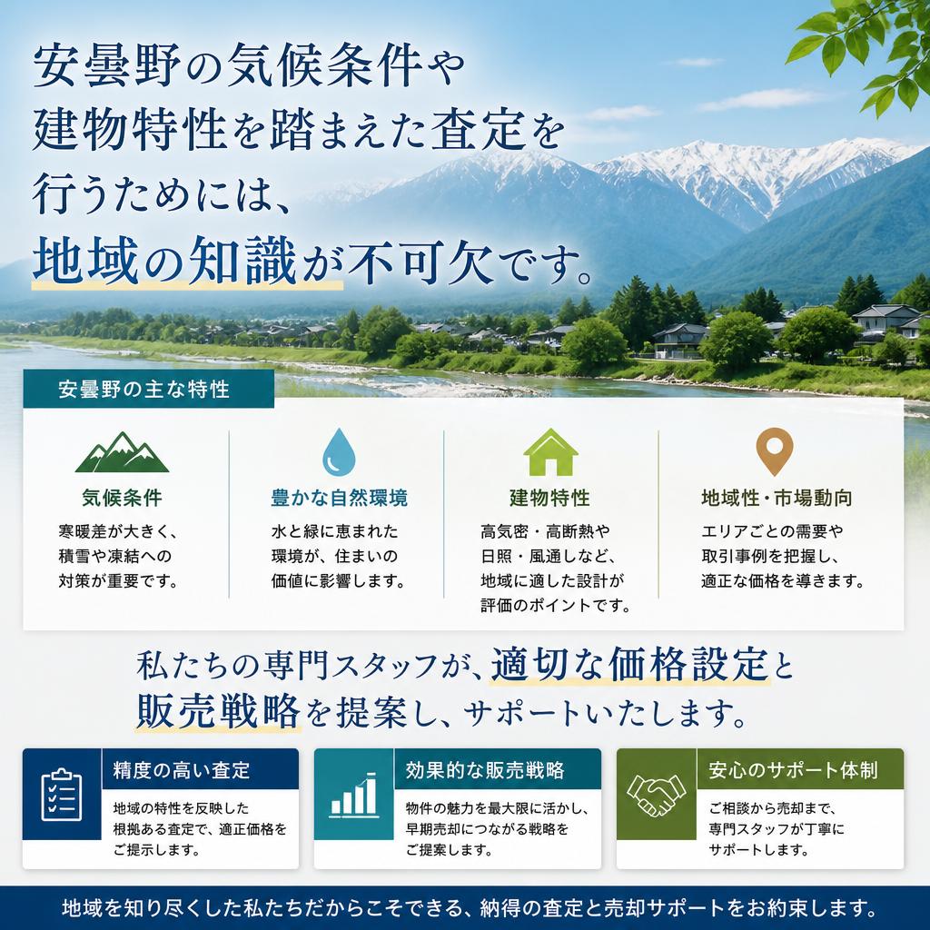 地域特有の事情を熟知した専門スタッフ