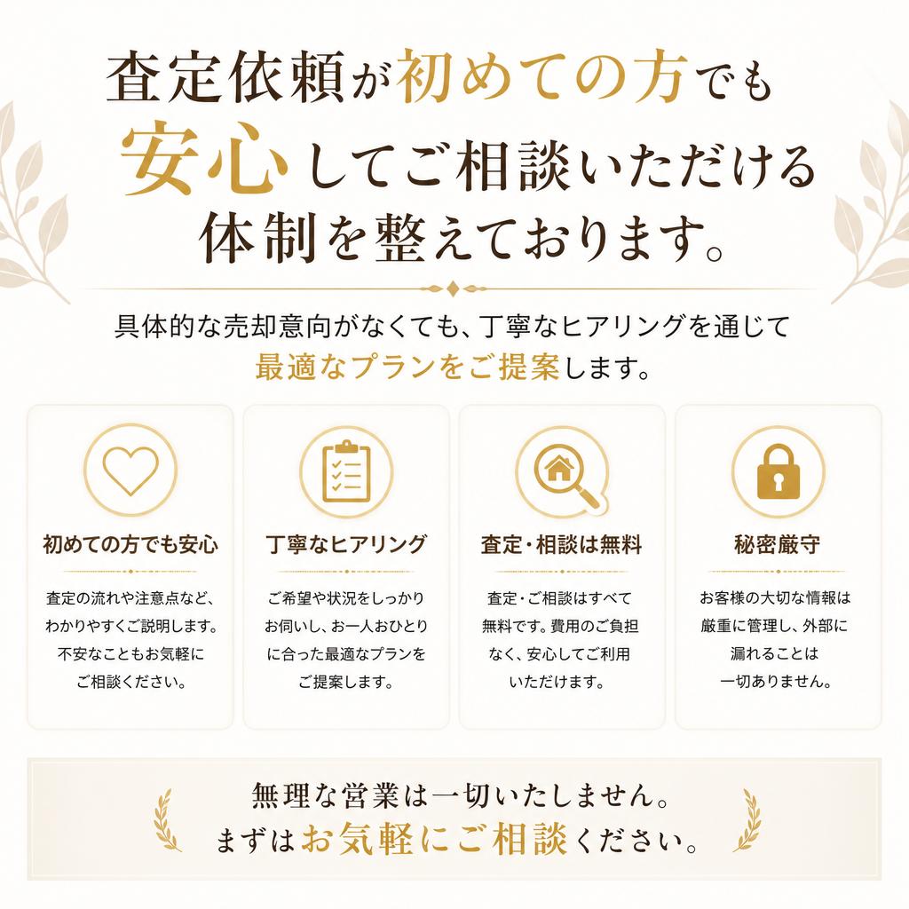 お客様の状況に応じた柔軟な対応