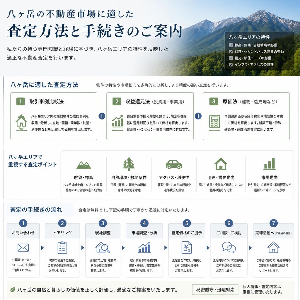 専門的な査定とサポート
