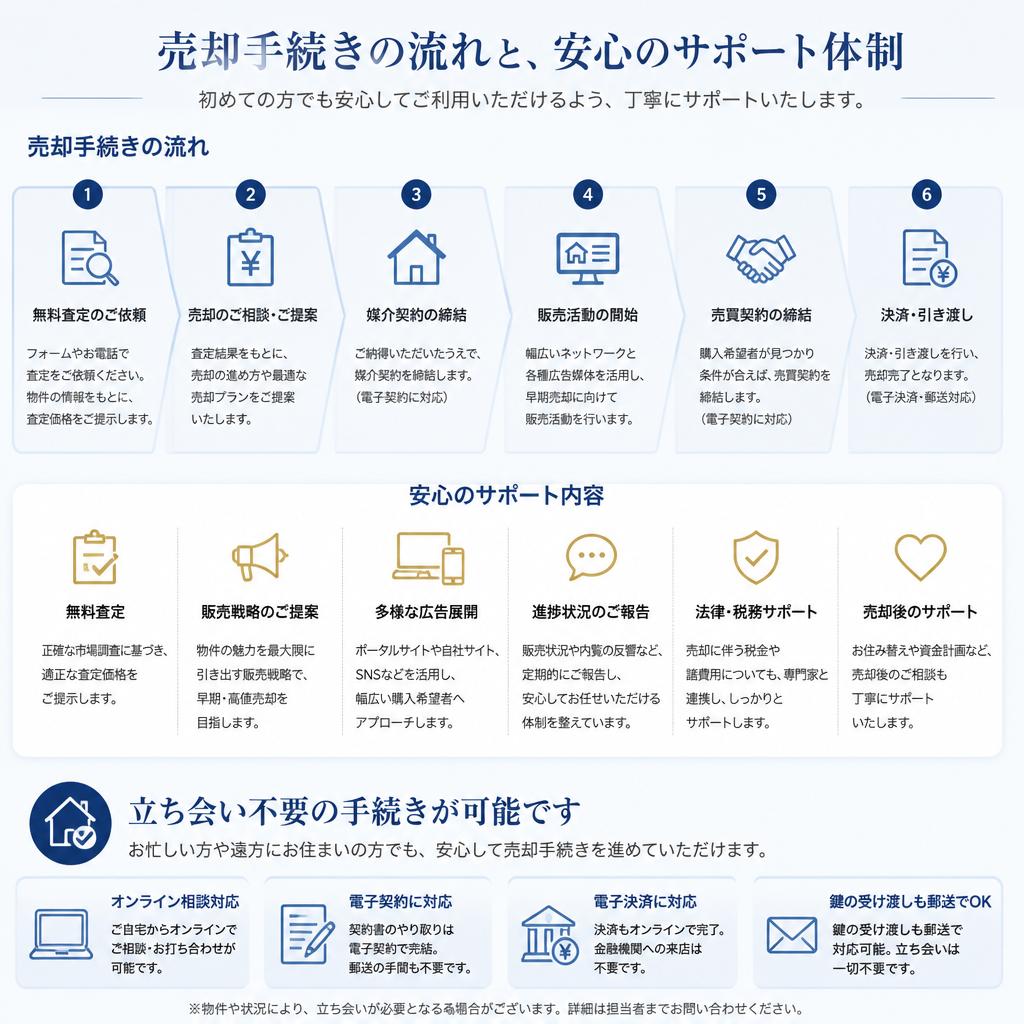 安心サポート体制