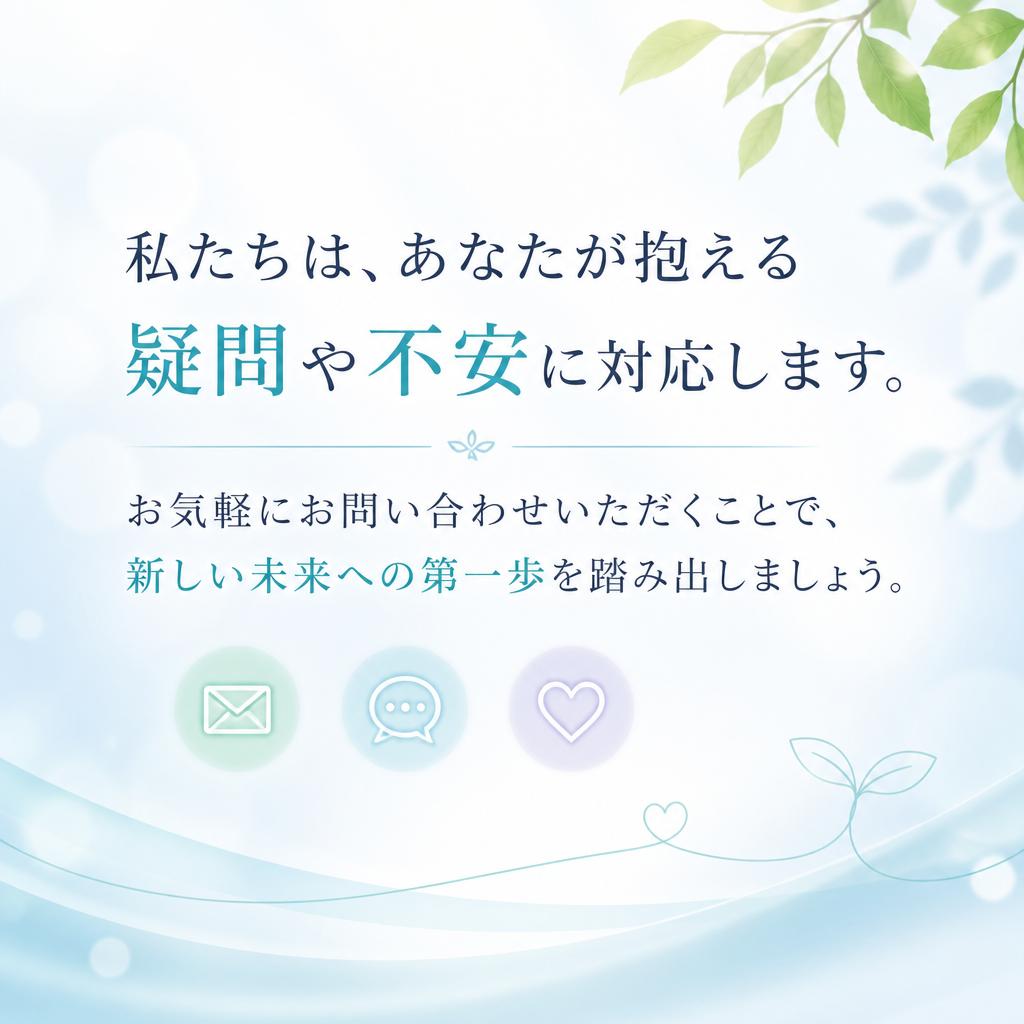 お問い合わせで未来を変えませんか？