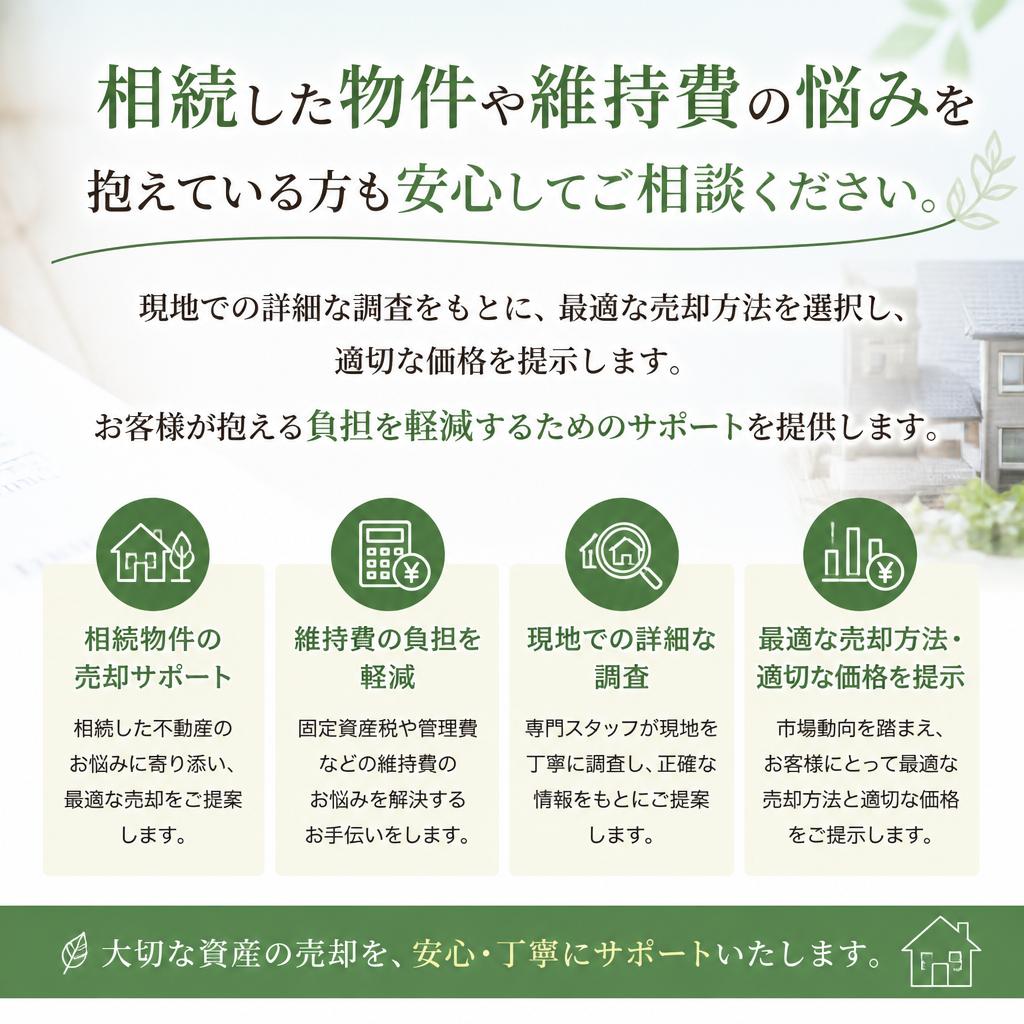 相続や資産管理の悩みを解消