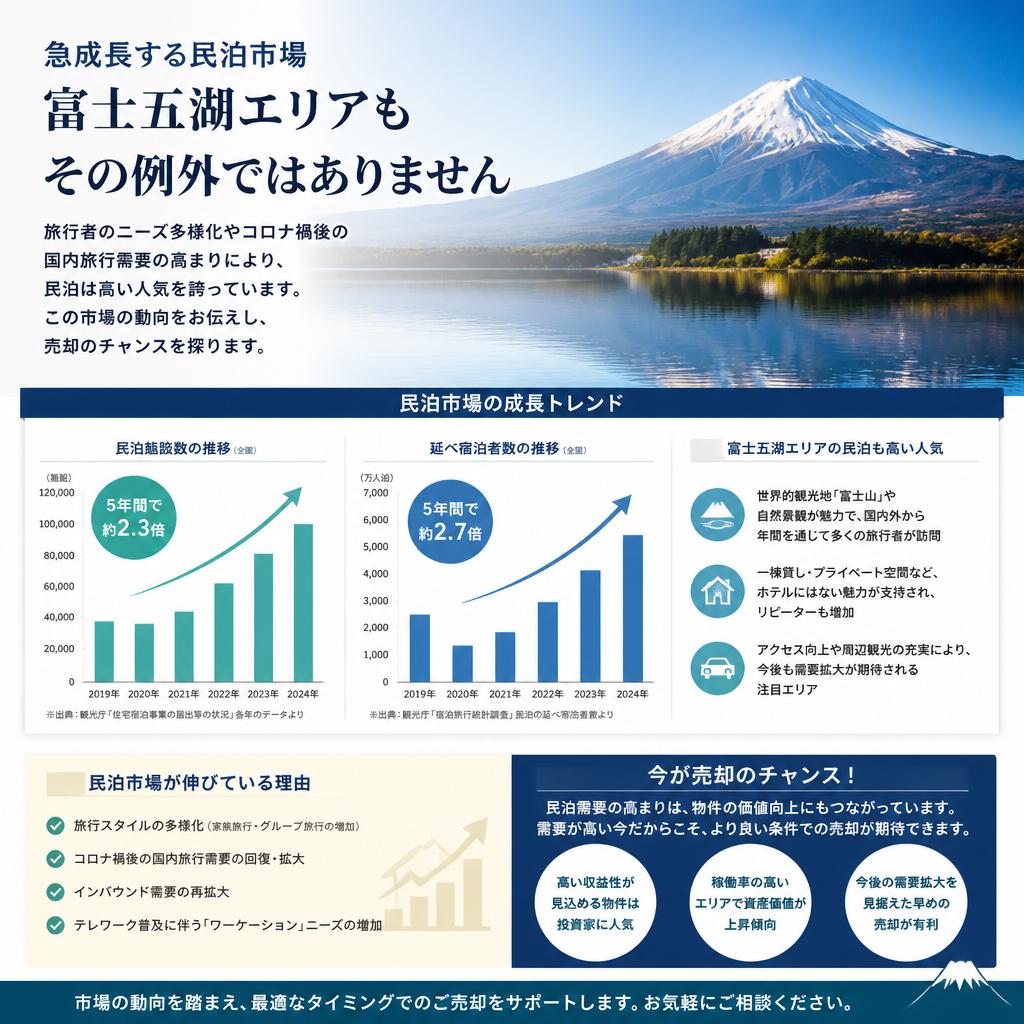 急成長する民泊市場
