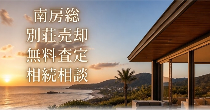 南房総の別荘を手放す時、心強い味方に！