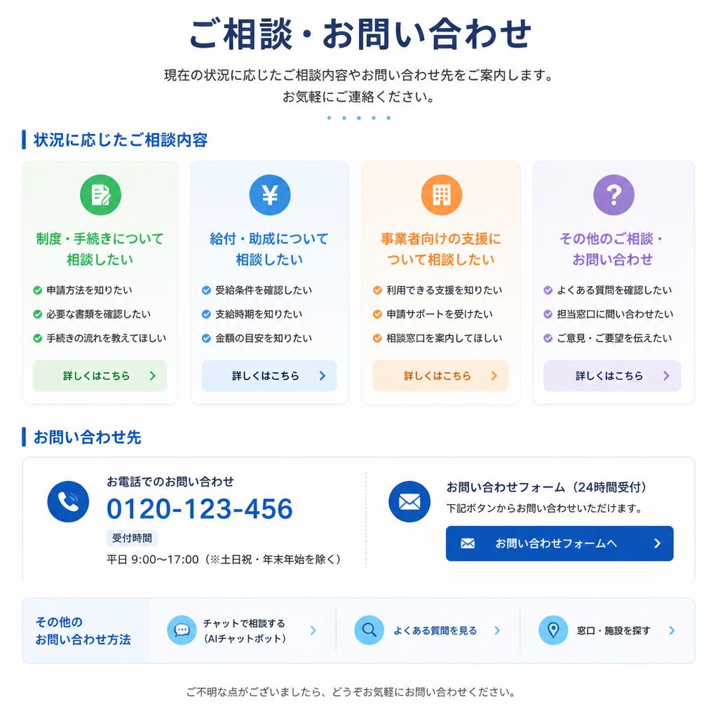 7. お問い合わせと次のステップへ