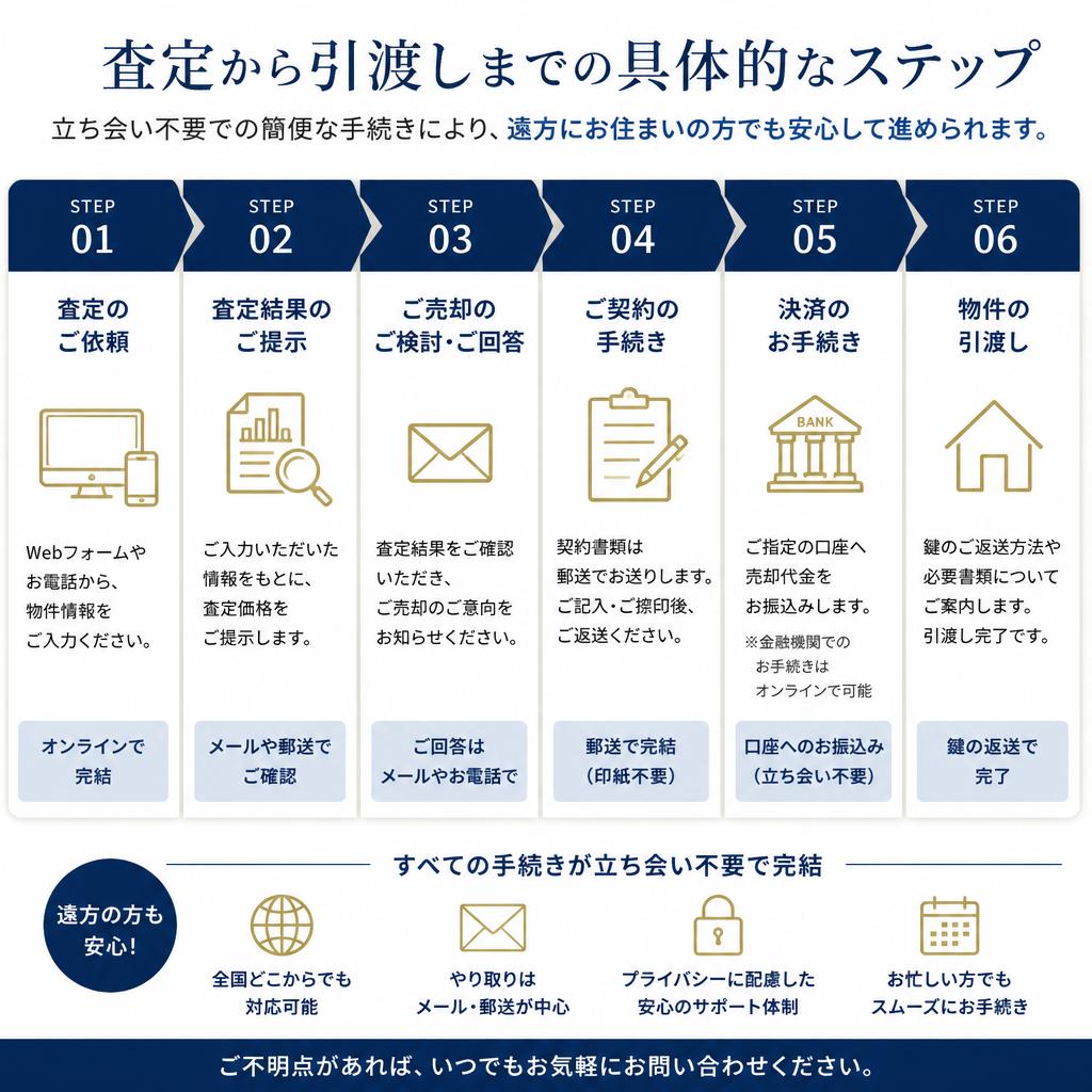 3. 売却時の具体的な流れ