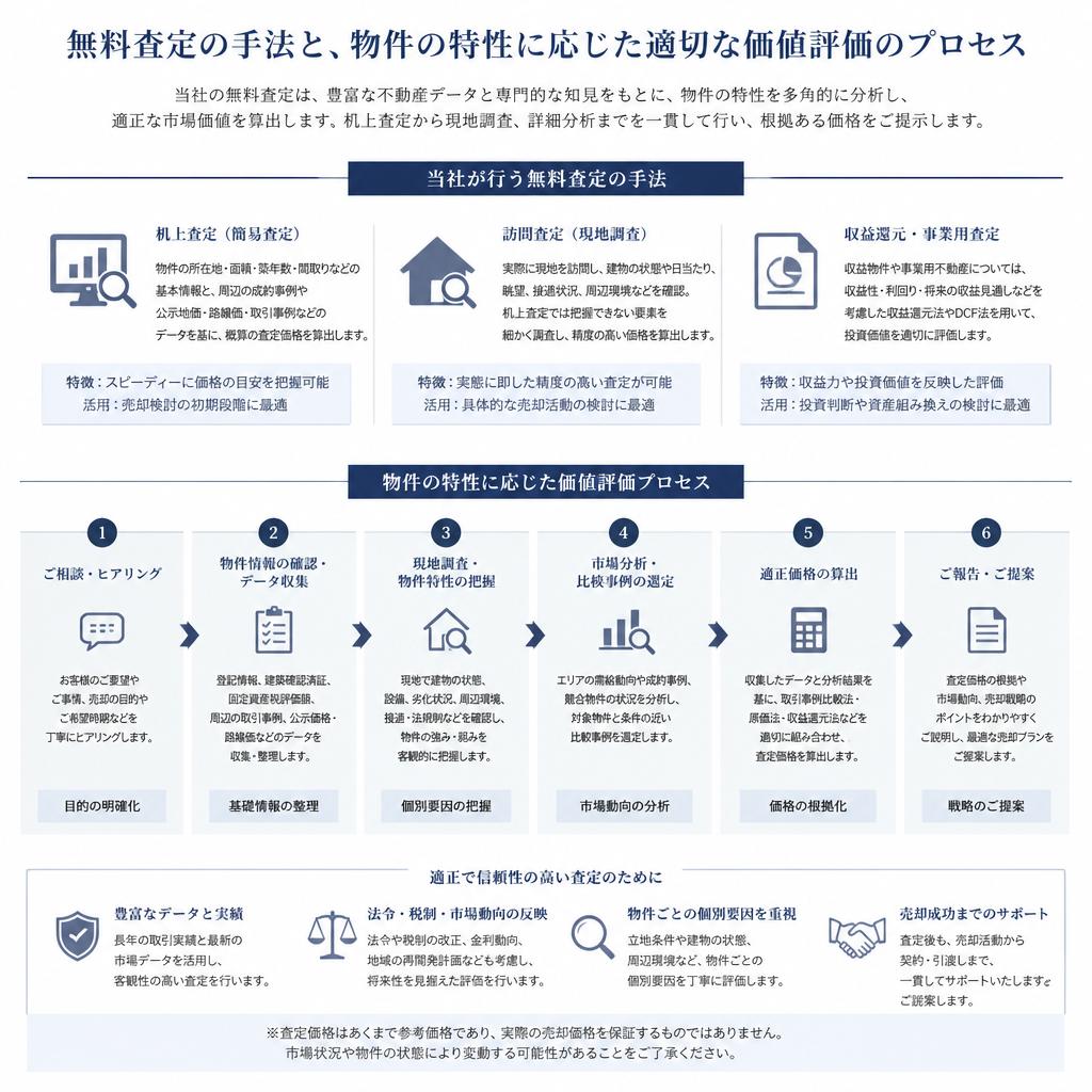 専門的な査定方法