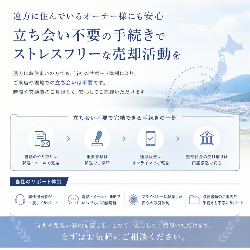 手続きの簡便さ