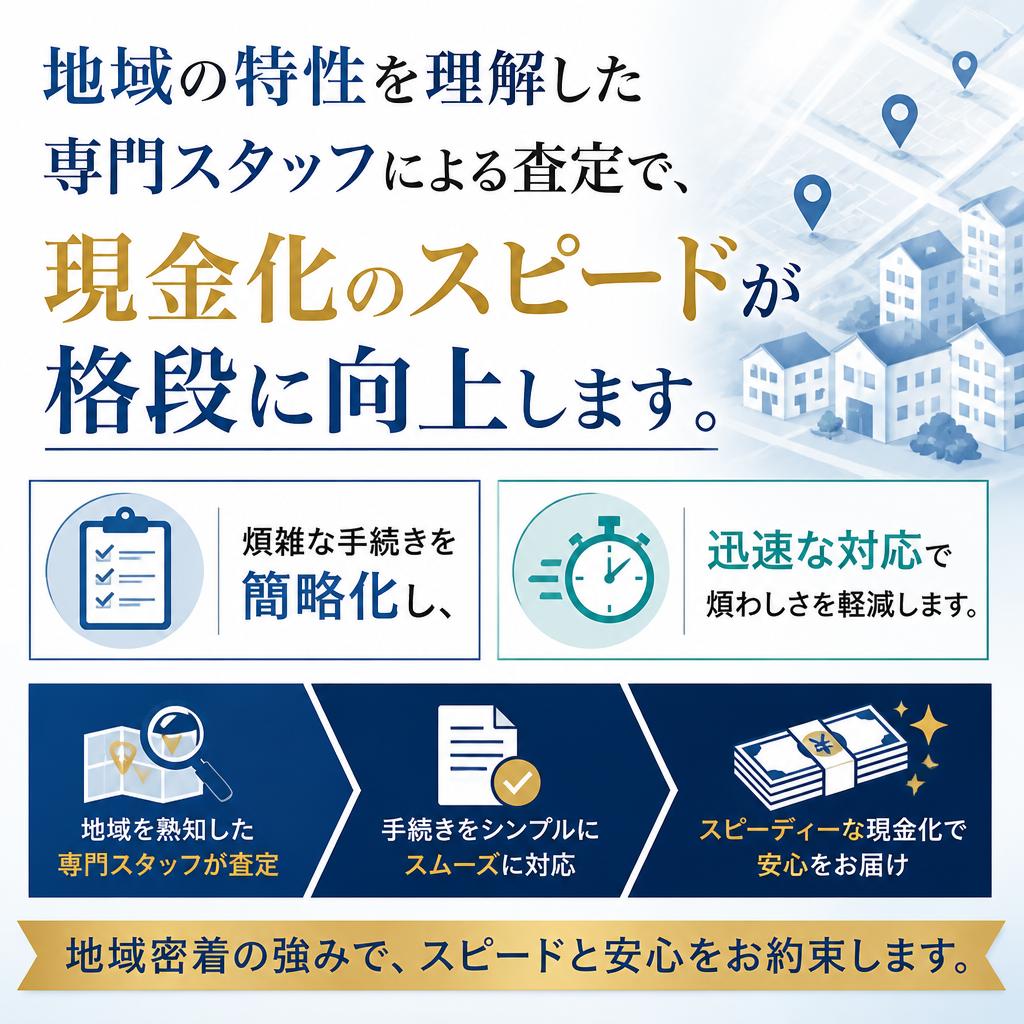 迅速な買取のメリット