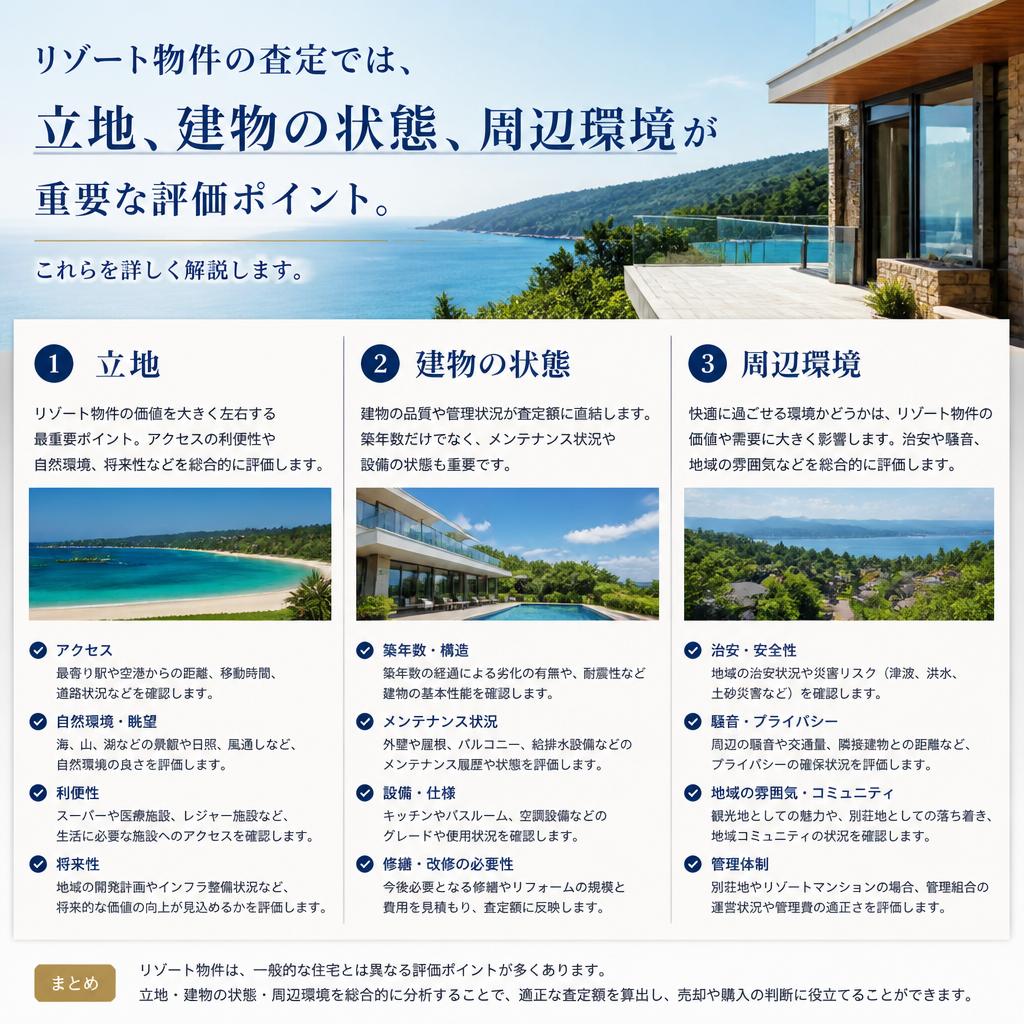 査定の基本：どこを見ればいいのか？
