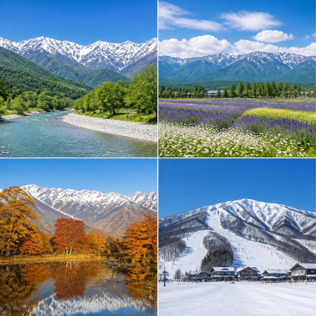 安曇野・白馬の魅力