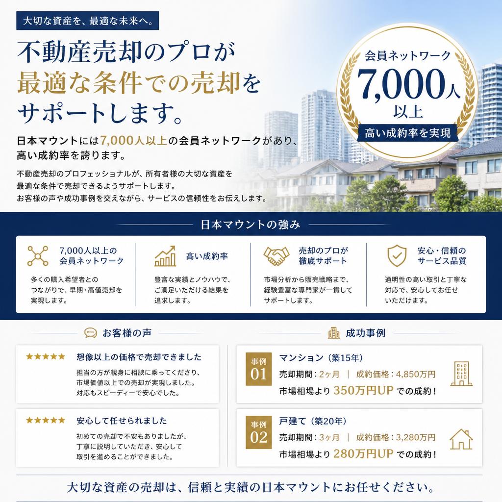 実績豊富なスタッフがサポート