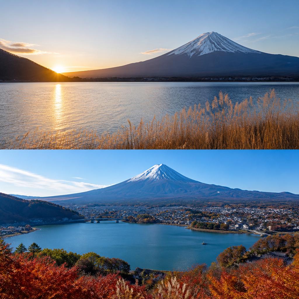 山中湖と河口湖、あなたの理想のリゾートライフはどっち？