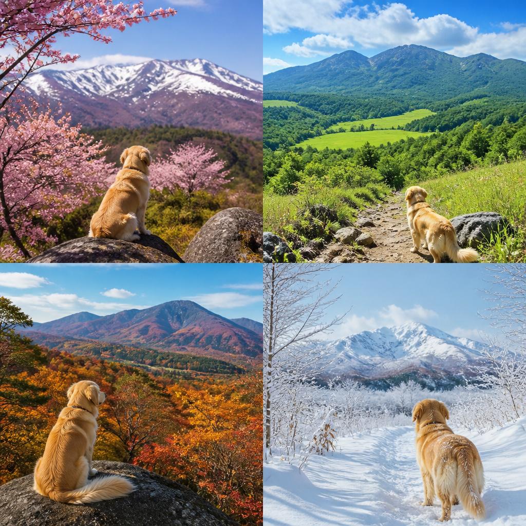 那須高原の美しい自然