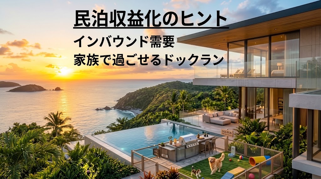 別荘収益化をするための民泊利用方法