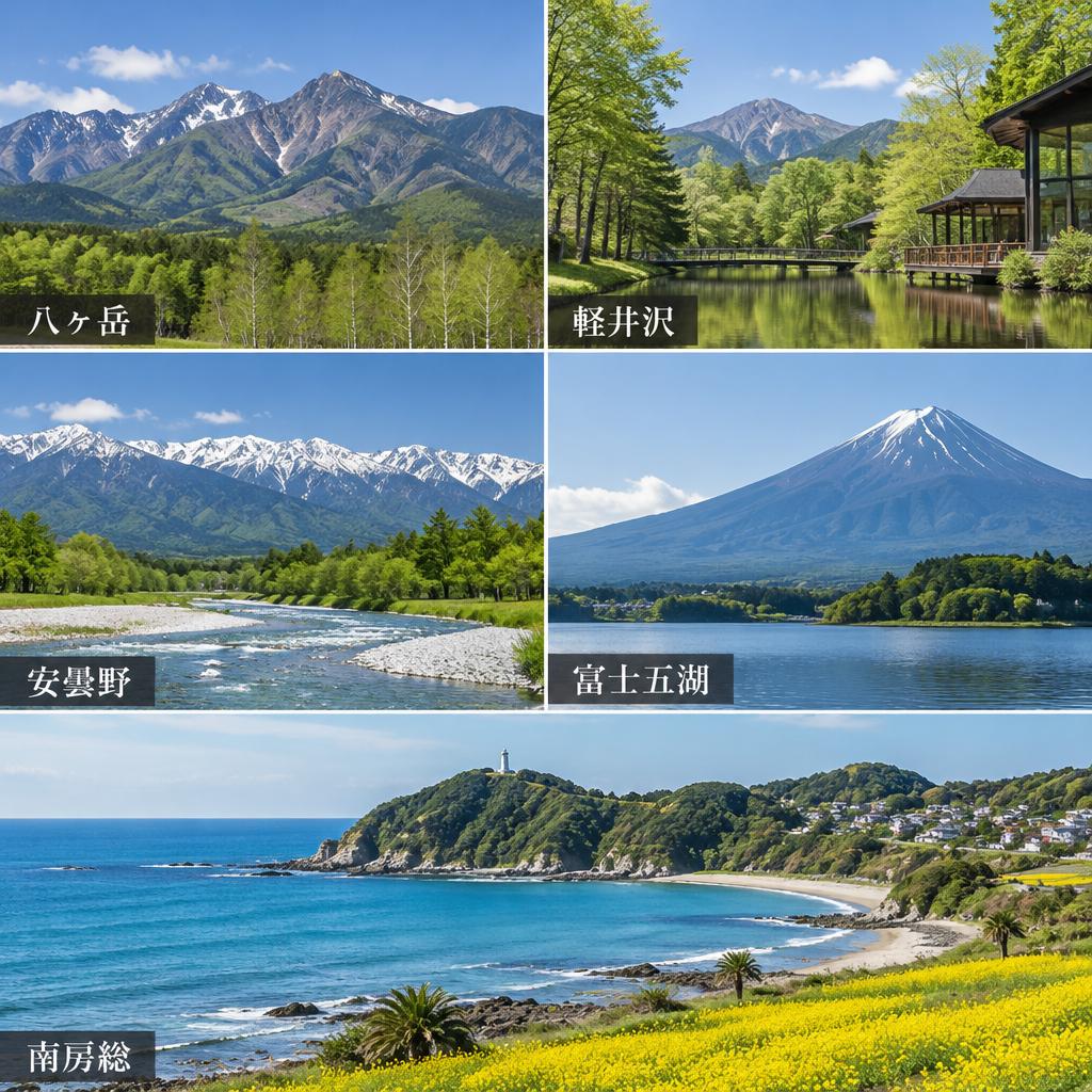 八ヶ岳・軽井沢だけではない、理想のリゾート選び