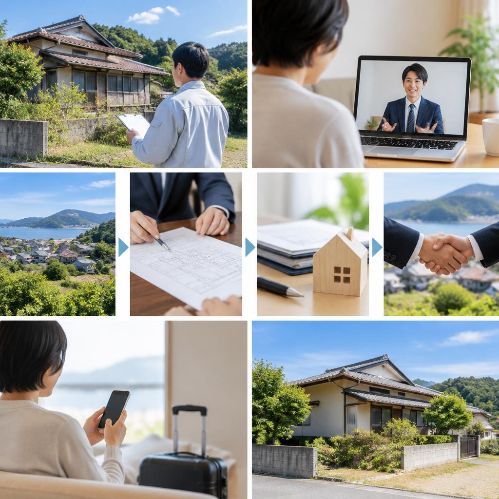 遠方からでも安心。現地とつながるスタッフ対応