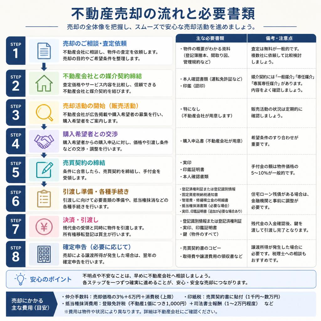 4. 売却手続きの流れ