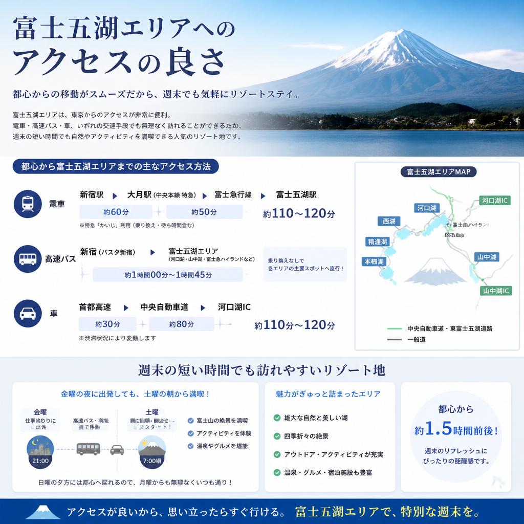 利便性を考えたアクセス