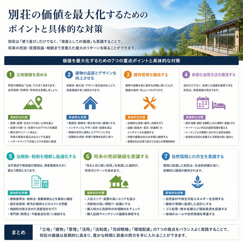 売却価格を最大化するためのポイント