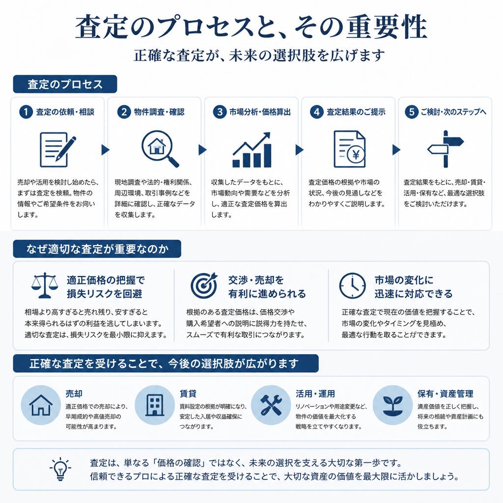 物件査定の流れとそのメリット