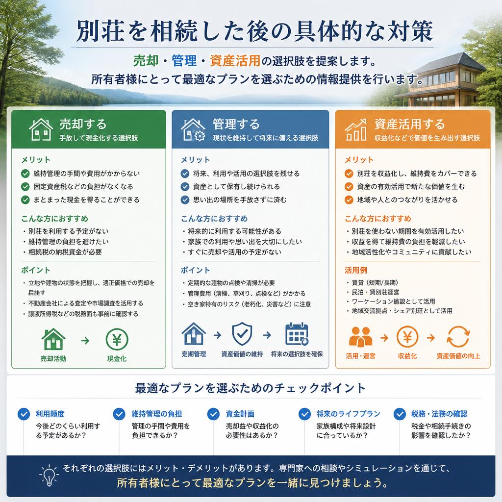 相続対策の提案と選択肢