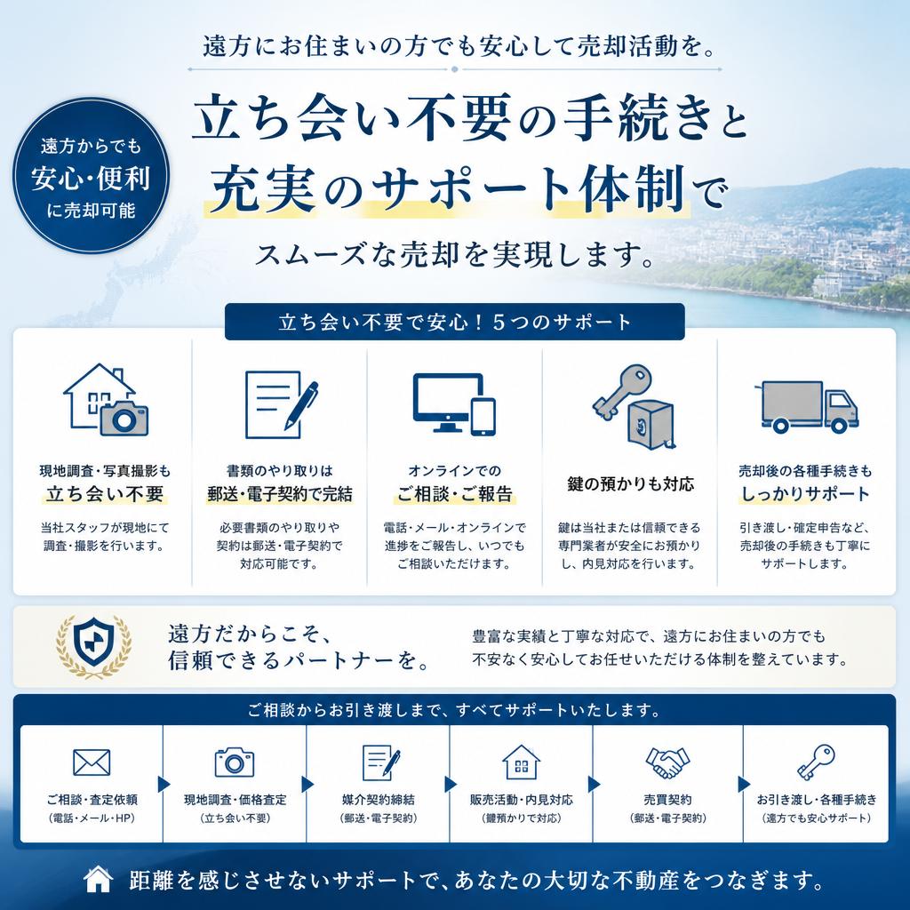 スムーズな売却手続きのサポート