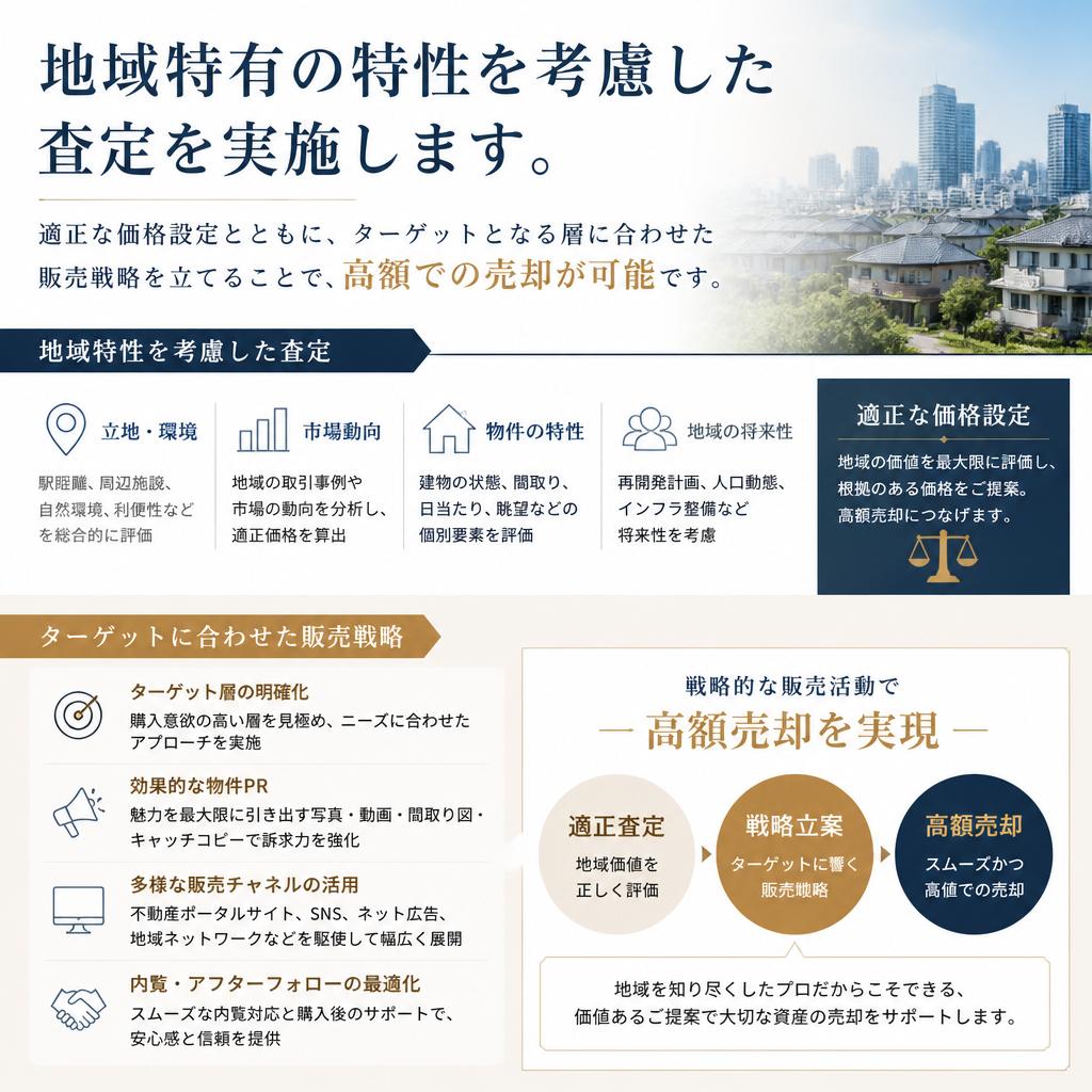 適正価格の査定と販売戦略