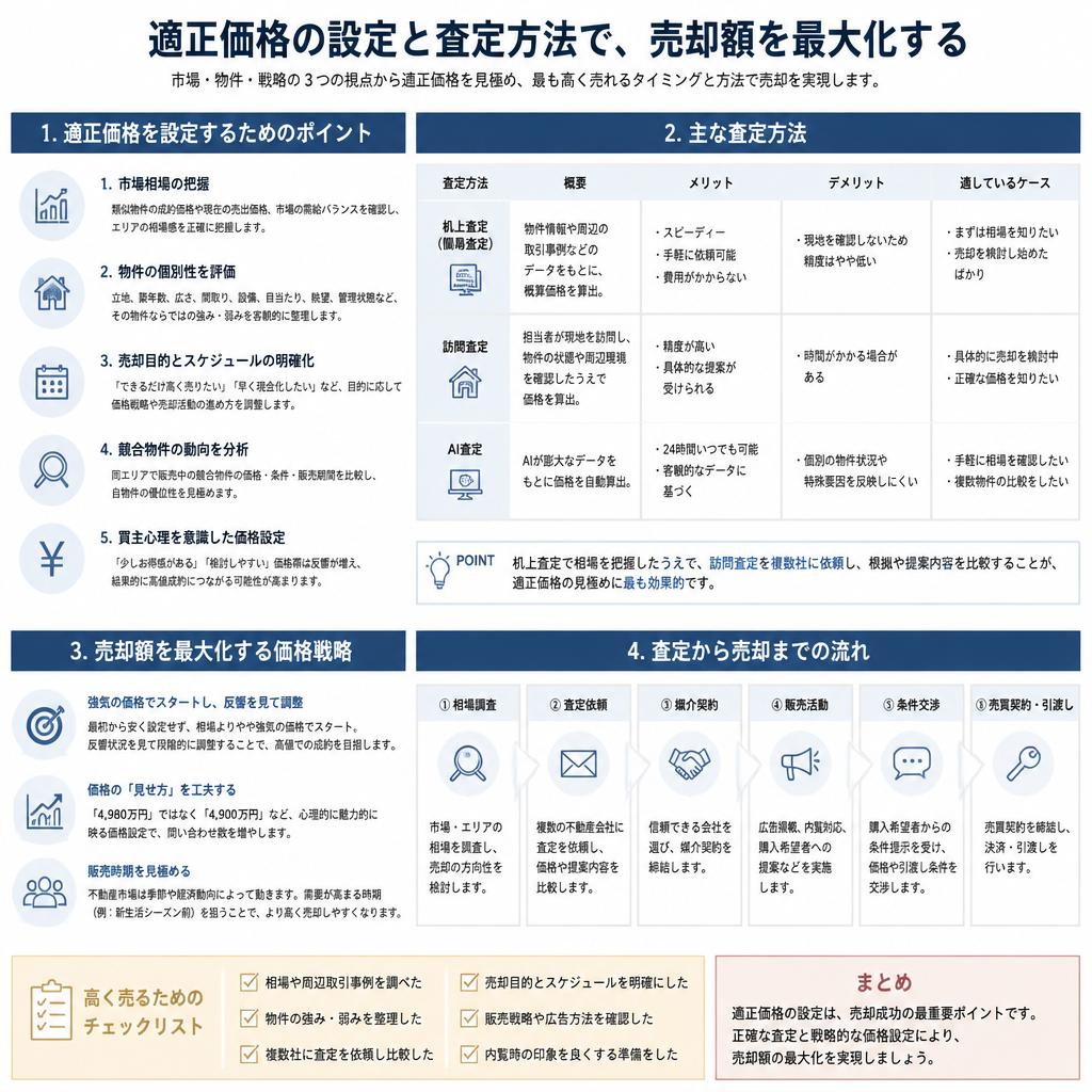 4. 売却価格の設定