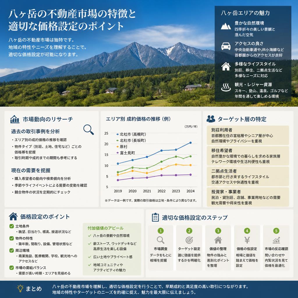 2. 八ヶ岳エリアの市場動向を把握する