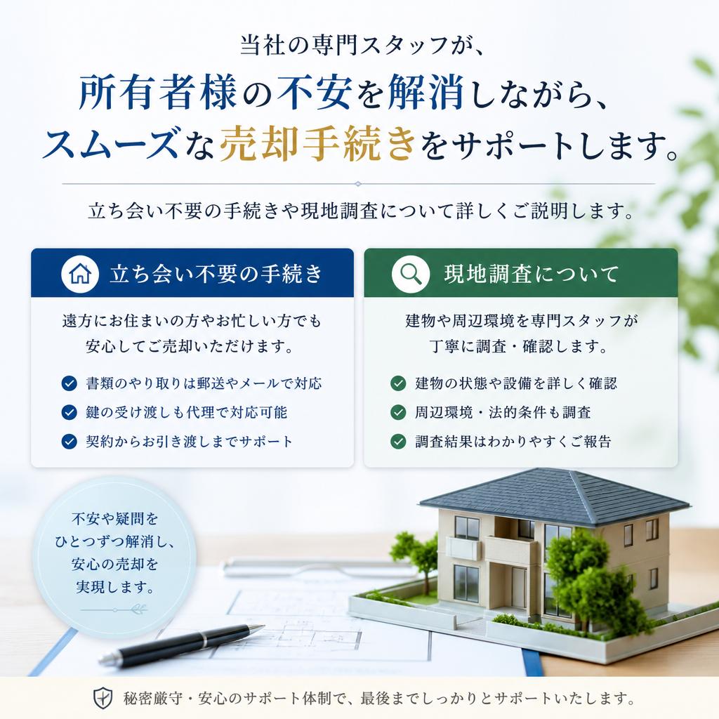 スムーズな売却プロセスのご紹介