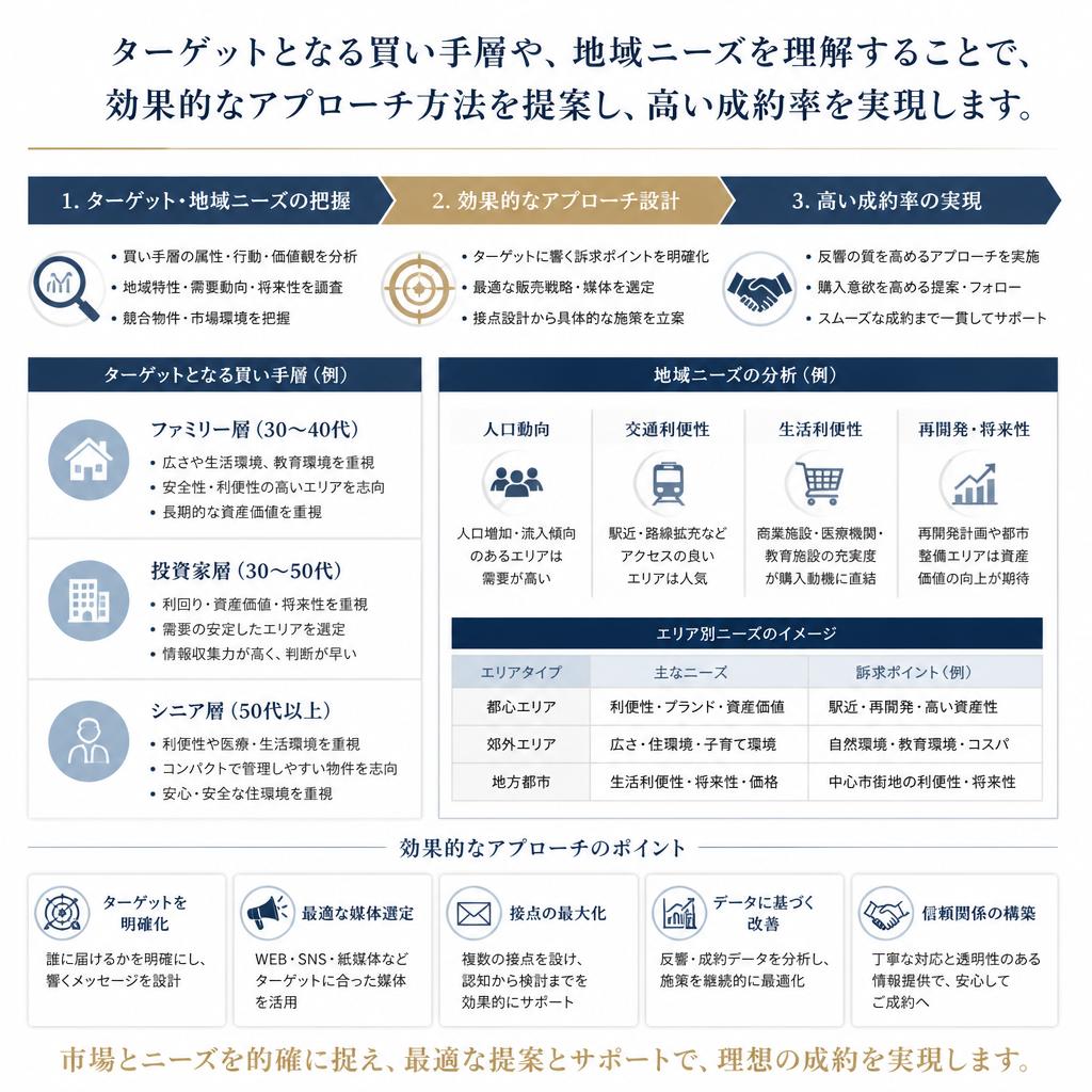 買い手のニーズを把握する!