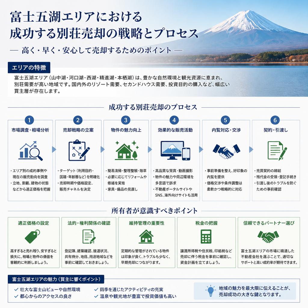 成功する別荘売却のポイント