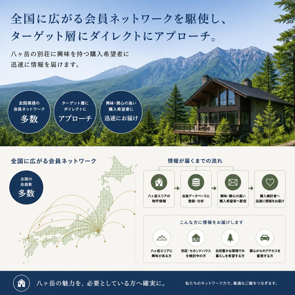 ネットワークを活用した拡販