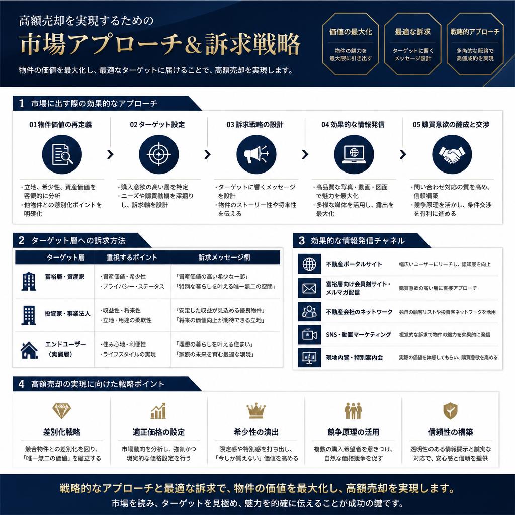 高額売却のための戦略