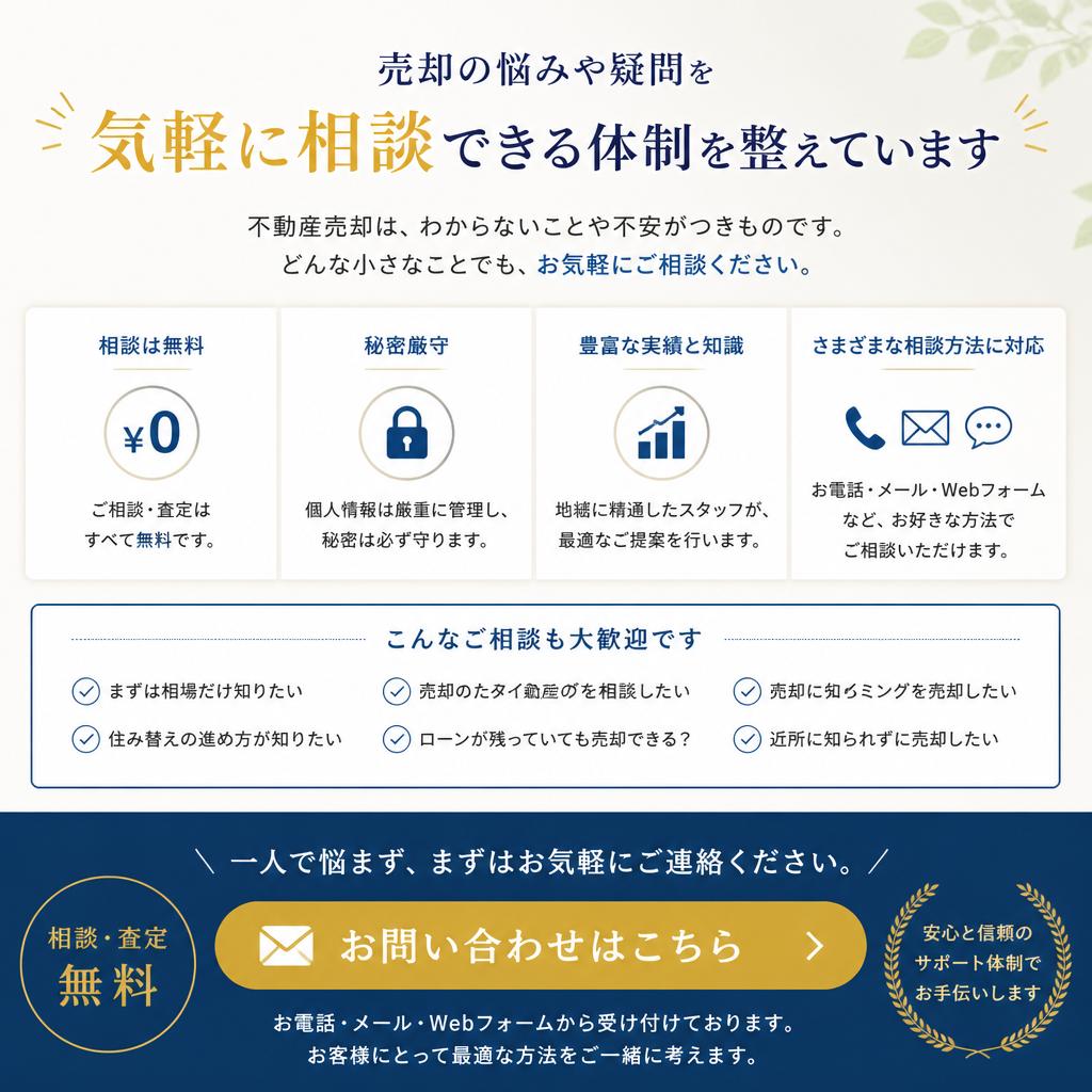 まずは相談してみませんか？