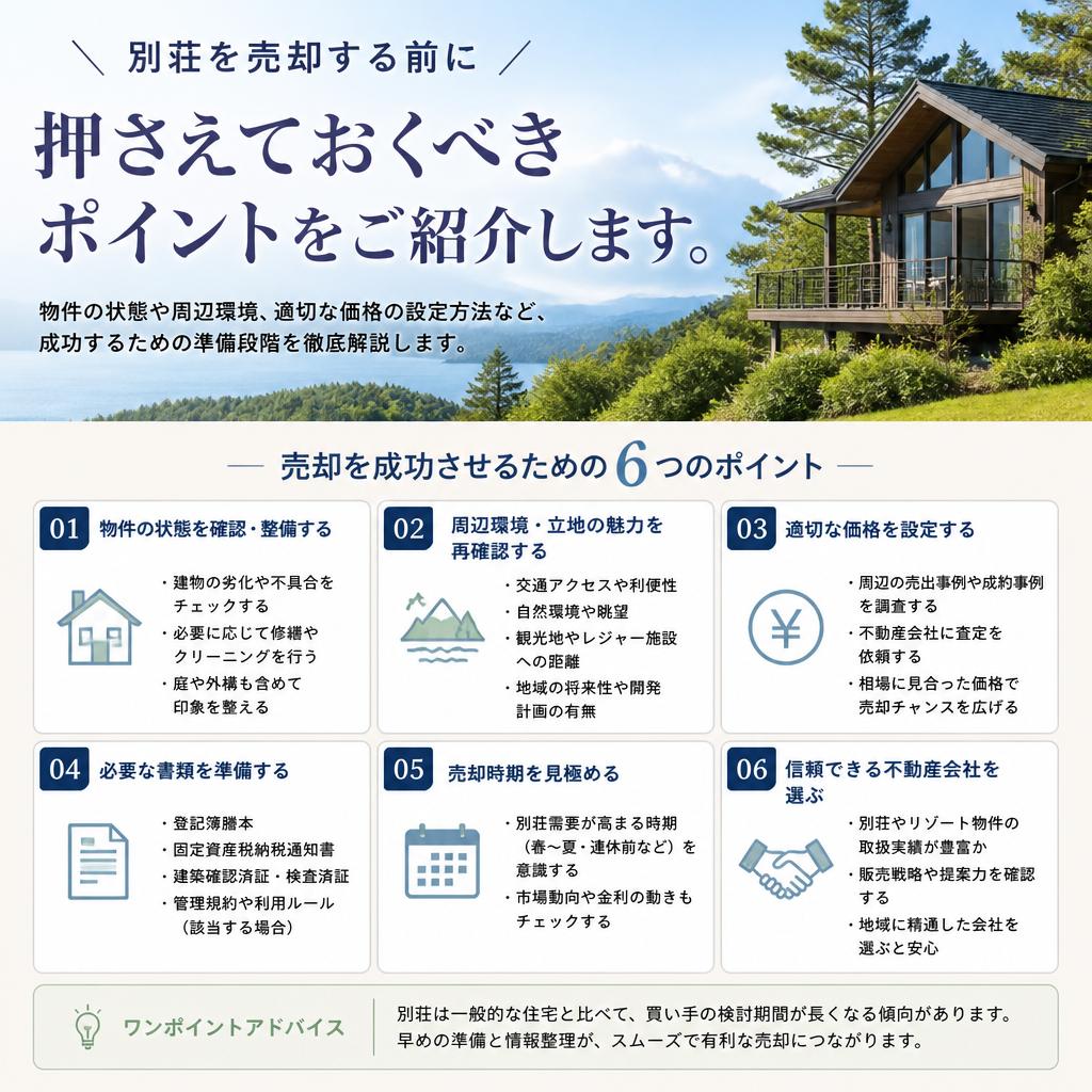 3. 売却前に確認すべきポイント