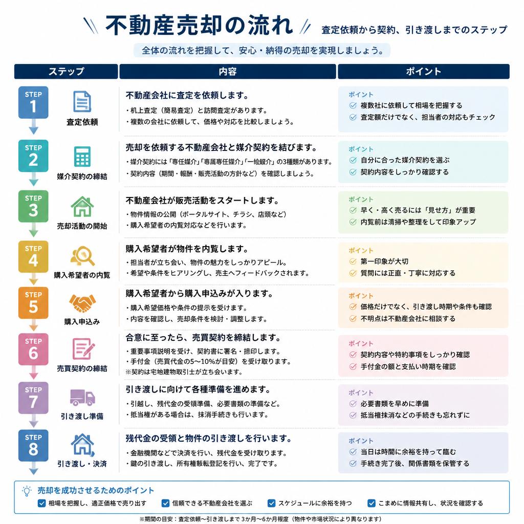 4. 売却活動の流れ