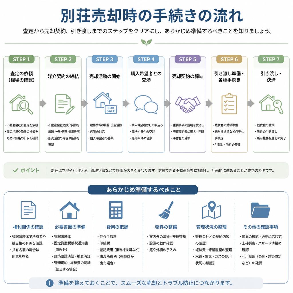 売却手続きの流れ