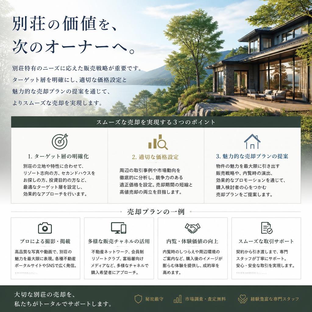 別荘売却の成功法則