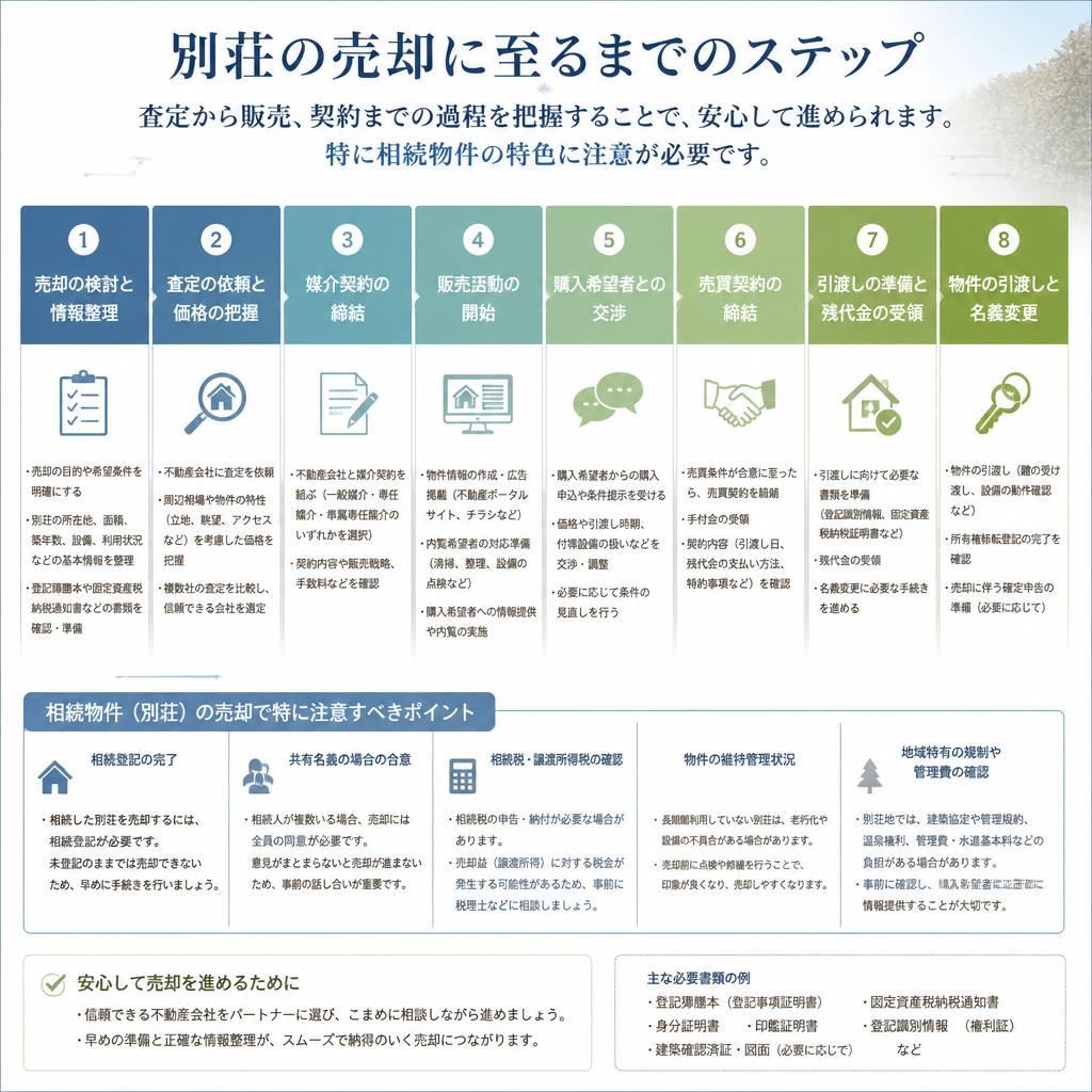 売却プロセスと流れ