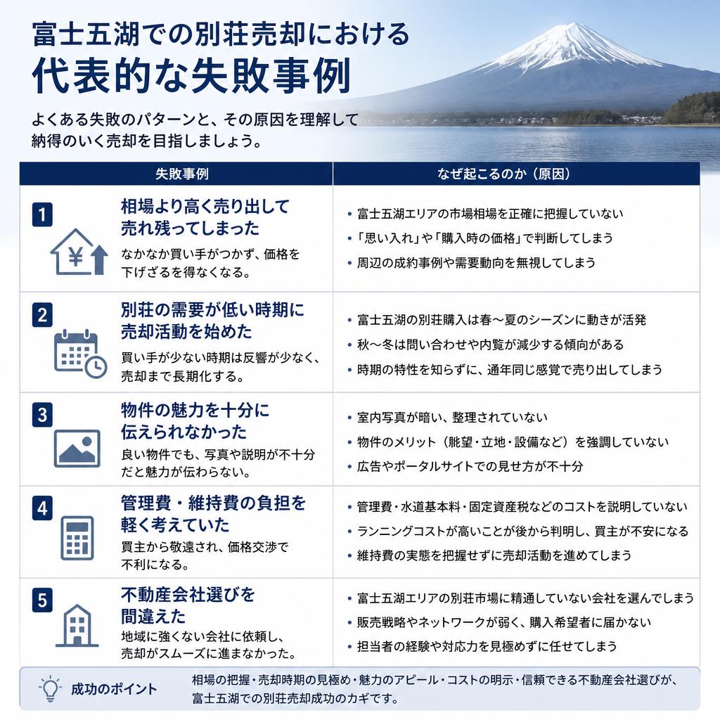 よくある失敗事例