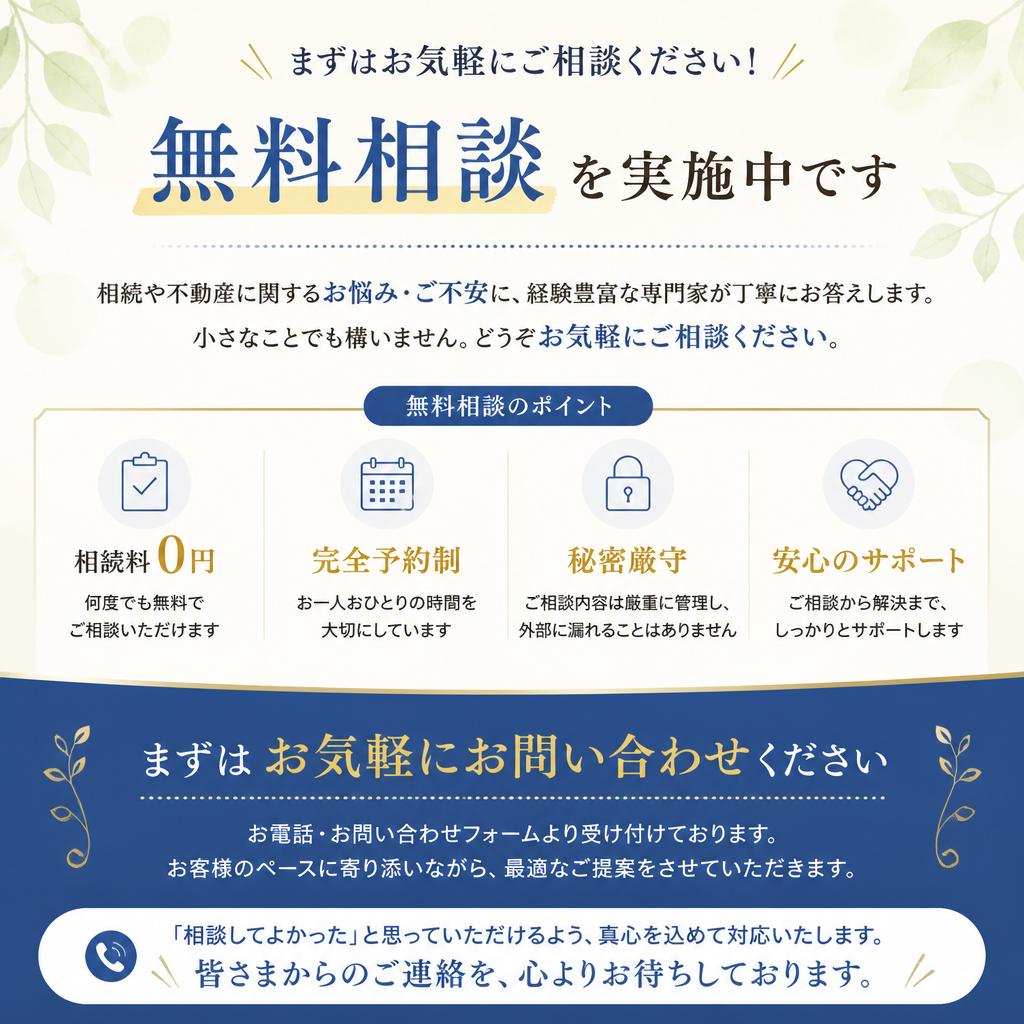 無料相談のご案内