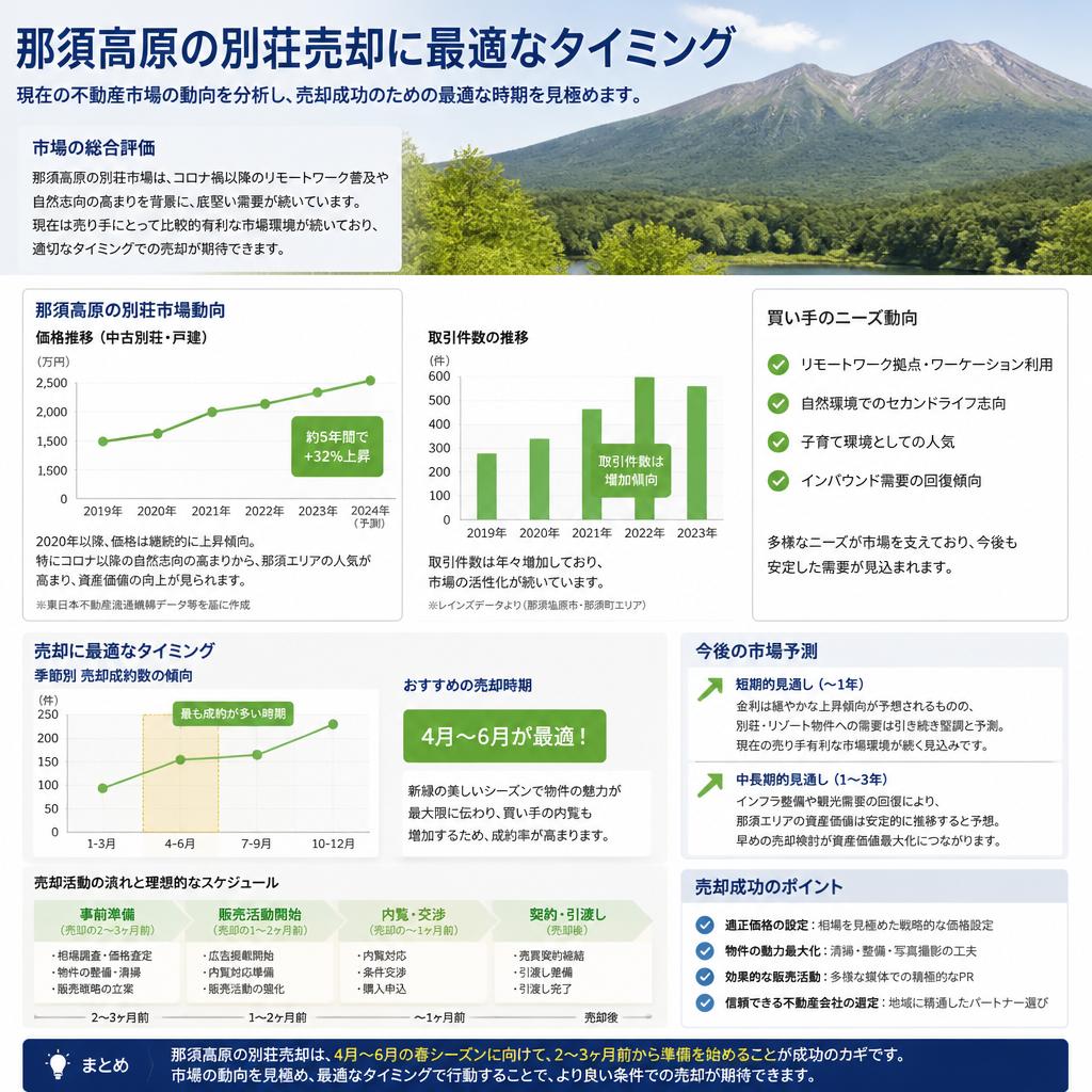 市場動向と売却のタイミング