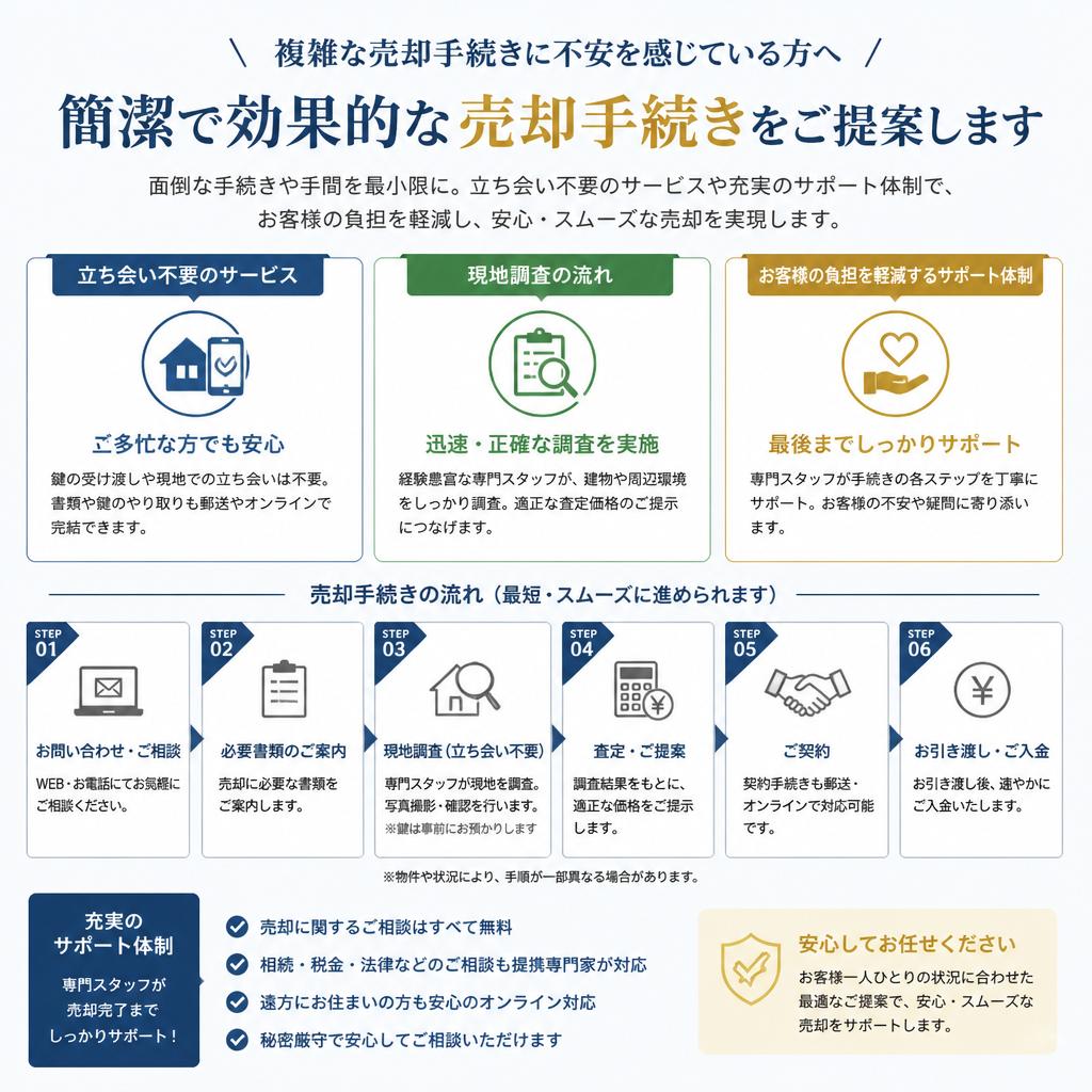スムーズな売却手続きを実現する方法