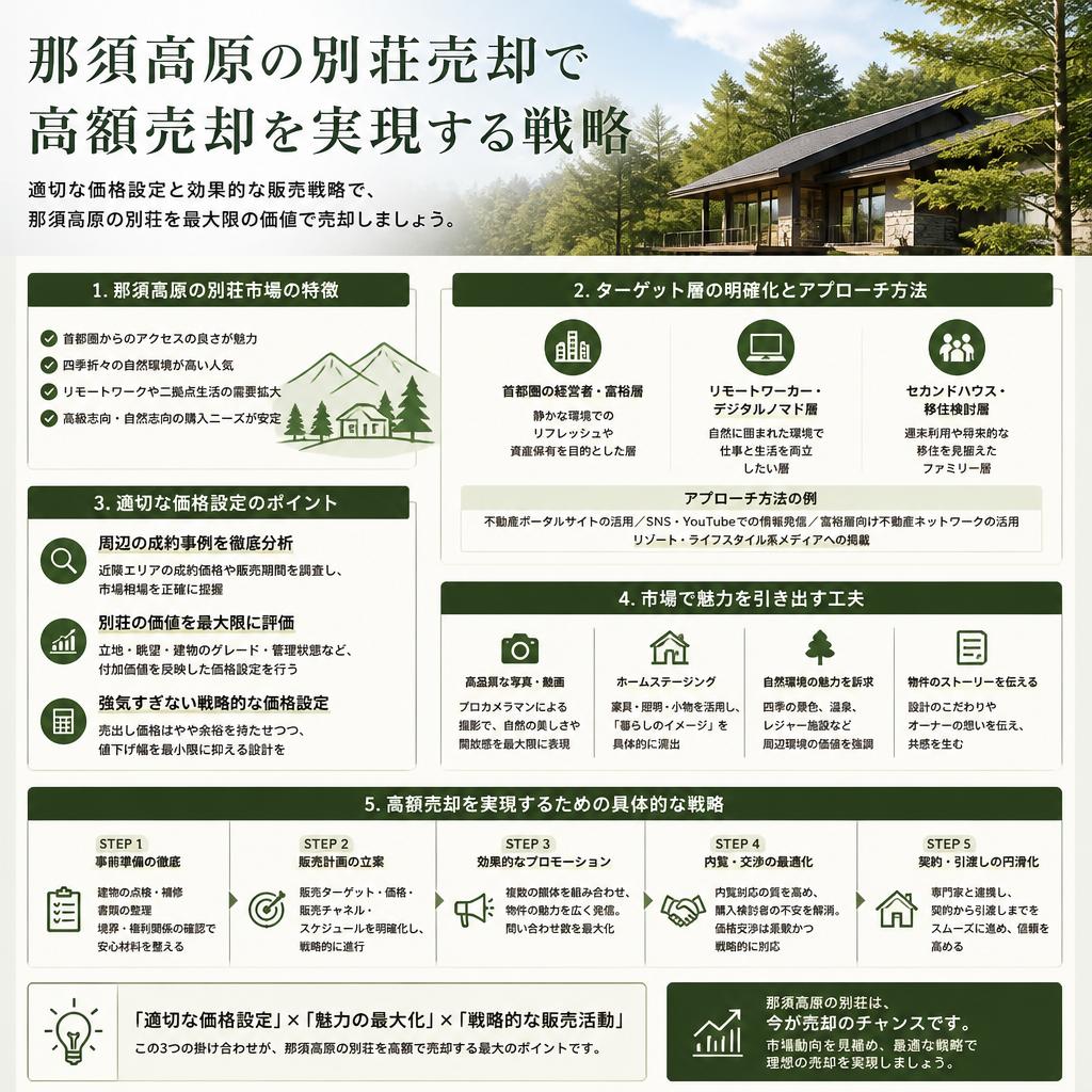 高額売却実現のための戦略