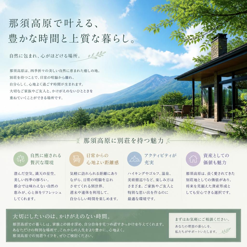 高原ライフスタイルを提案