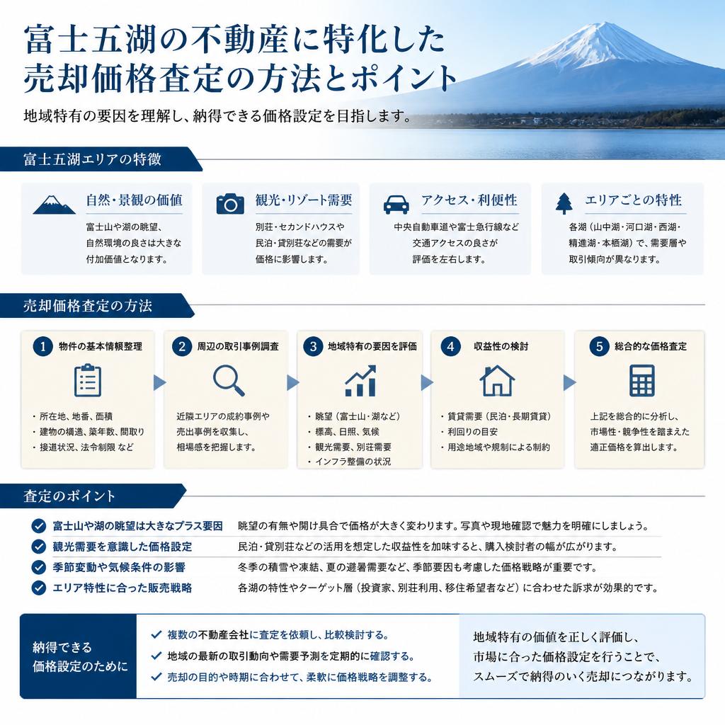 売却価格の査定ポイント