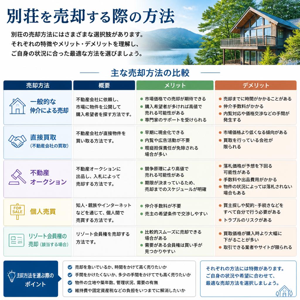 適切な売却方法の選択