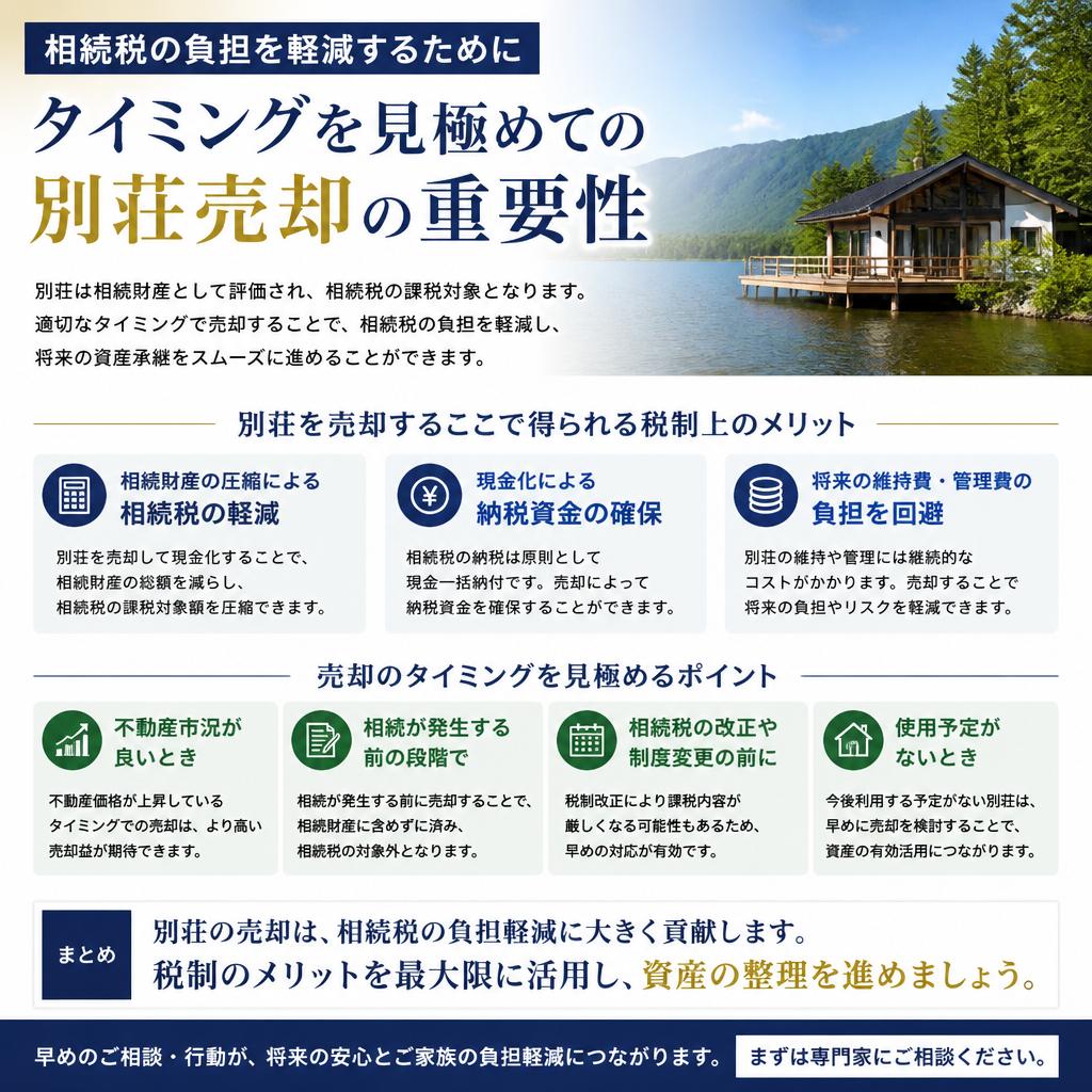 相続税対策としての別荘売却